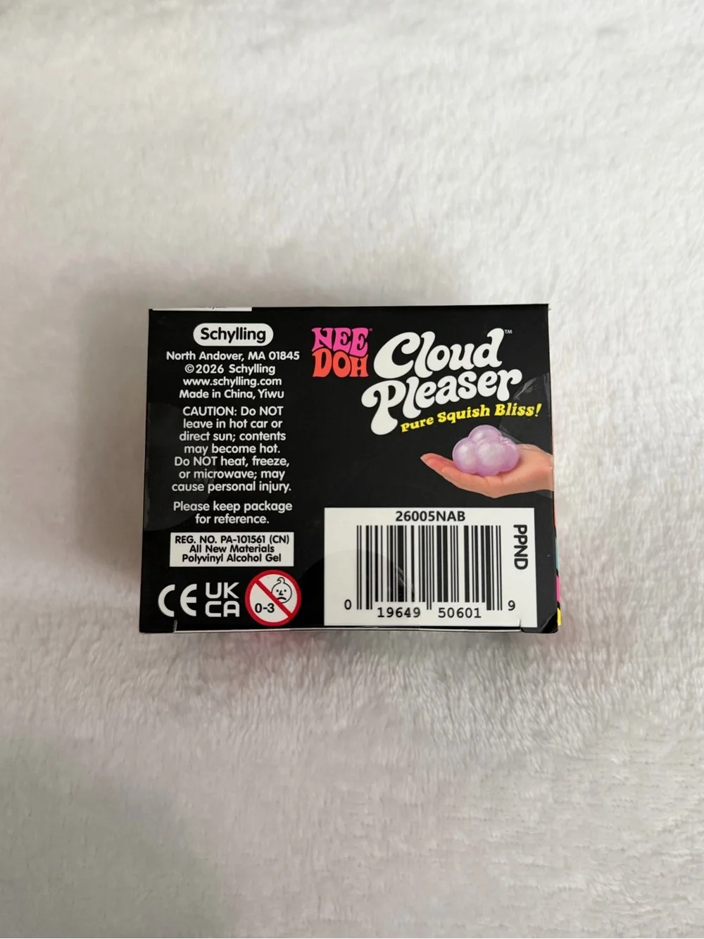 Cloud Pleaser Soft Doh Squish - pink/purple pearl shimmery